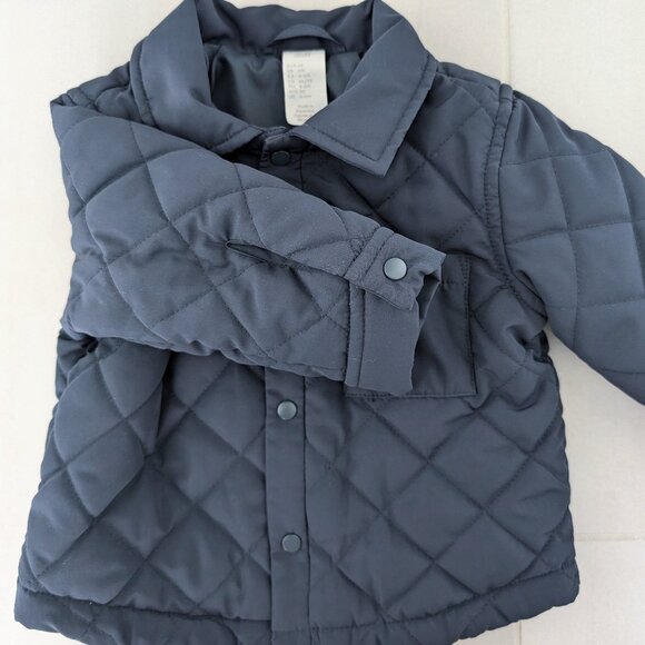 (2/$20) H&M - Quilted Shacket - Picture 5 of 7